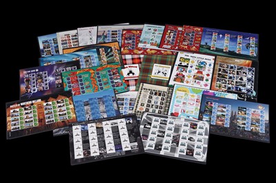 Lot 414 - A selection of Royal Mail 1st class Smilers, and mini-sheets