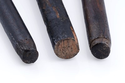 Lot 285 - A collection of three walking canes