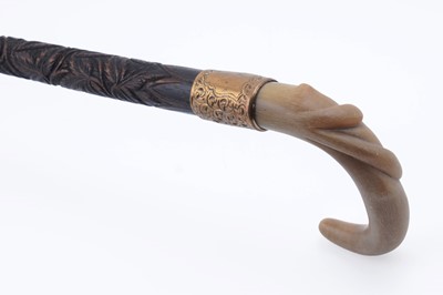 Lot 285 - A collection of three walking canes