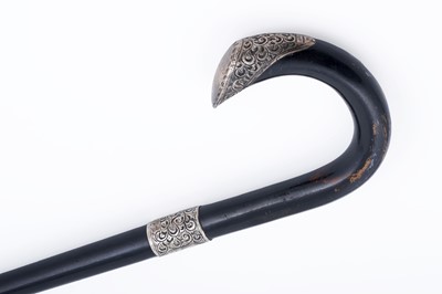 Lot 285 - A collection of three walking canes