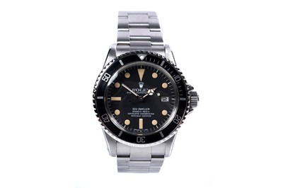 Lot 761 - Rolex Oyster Perpetual Date Sea-Dweller 'Great White': a stainless steel cased automatic wristwatch