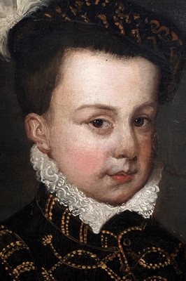 Lot 223 - After Francois Clouet - Portrait of Hercule-François, Duke of Alençon and of Anjou | oil