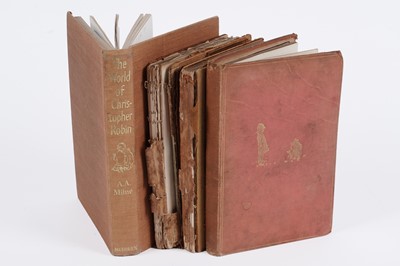 Lot 92 - The House At Pooh Corner by A. A. Milne, first edition; and three others