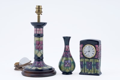 Lot 353 - Walter Moorcroft for Moorcroft: a ‘Spring Flowers’ pattern vase