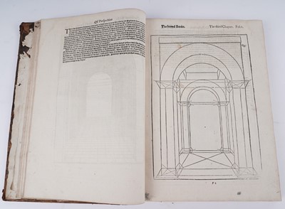 Lot 116 - The First [-fift] Booke of Architecture by Serlio Sebastiano | 1611