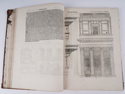 Lot 116 - The First [-fift] Booke of Architecture by Serlio Sebastiano | 1611