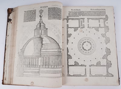 Lot 116 - The First [-fift] Booke of Architecture by Serlio Sebastiano | 1611
