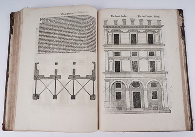 Lot 116 - The First [-fift] Booke of Architecture by Serlio Sebastiano | 1611