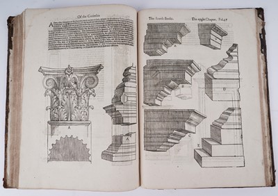 Lot 116 - The First [-fift] Booke of Architecture by Serlio Sebastiano | 1611