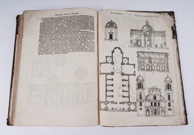 Lot 116 - The First [-fift] Booke of Architecture by Serlio Sebastiano | 1611