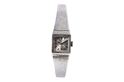 Lot 787 - Rotary: a 9ct white gold cased manual wind wristwatch