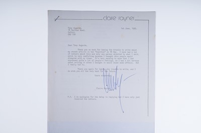 Lot 272 - Autographs: a collection of correspondence to various celebrities and politicians