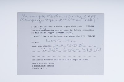 Lot 272 - Autographs: a collection of correspondence to various celebrities and politicians