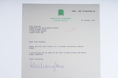 Lot 272 - Autographs: a collection of correspondence to various celebrities and politicians