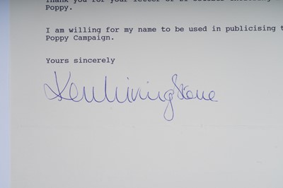 Lot 272 - Autographs: a collection of correspondence to various celebrities and politicians