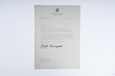 Lot 272 - Autographs: a collection of correspondence to various celebrities and politicians