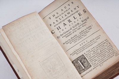 Lot 117 - The Laws And Acts Of Parliament (Scotland), 1682/3; and others