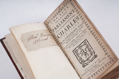 Lot 117 - The Laws And Acts Of Parliament (Scotland), 1682/3; and others