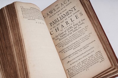 Lot 117 - The Laws And Acts Of Parliament (Scotland), 1682/3; and others