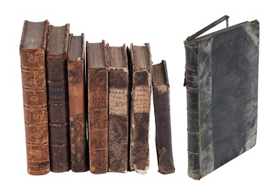 Lot 197 - A collection of mainly poetry books; and Voyages et Adventures du Capitaine Hatteras