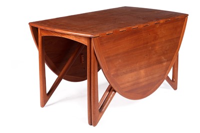 Lot 3 - Kurt Østervig for Jason Møbler: a mid-20th Century teak dropleaf dining table