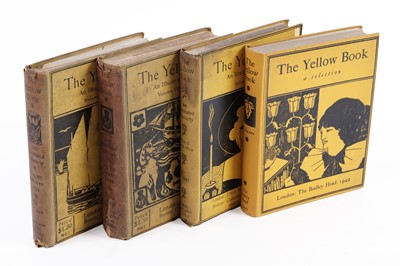 Lot 8 - Four volumes of The Yellow Book