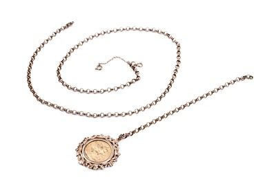 Lot 221 - A George V gold sovereign