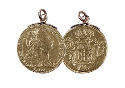 Lot 275 - Joseph I Portuguese gold peca
