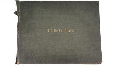 Lot 178 - An album of early 20th Century photographs of 8 Moray Place, Edinburgh
