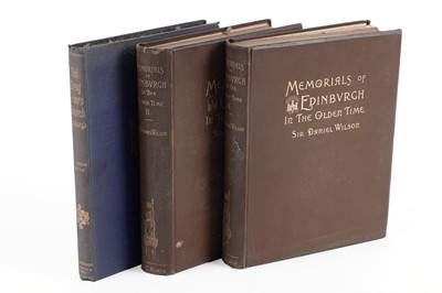 Lot 167 - Memorial of Edinburgh in the Olden Time; and History of the Old Greyfriars' Church Edinburgh