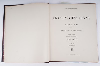 Lot 208 - Skandinaviens Fiskar by Wilhelm Von Wright | 1892
