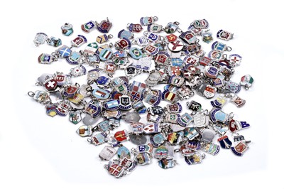 Lot 227 - A collection of silver and other charms