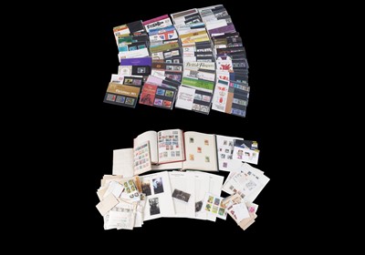 Lot 258 - Royal Mail: twenty Smilers; and a selection of world stamps