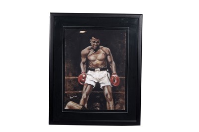 Lot 161 - Ronnie Wood - Muhammad Ali | print