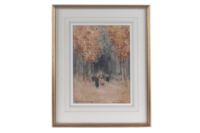 Lot 172 - Victor Noble Rainbird - Autumn, Belgium | watercolour