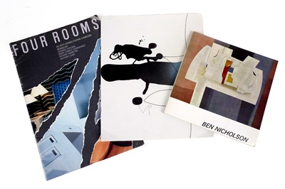 Lot 17 - Three Modern Art catalogues by Richard Hamilton, Ben Nicholson and Victor Pasmore