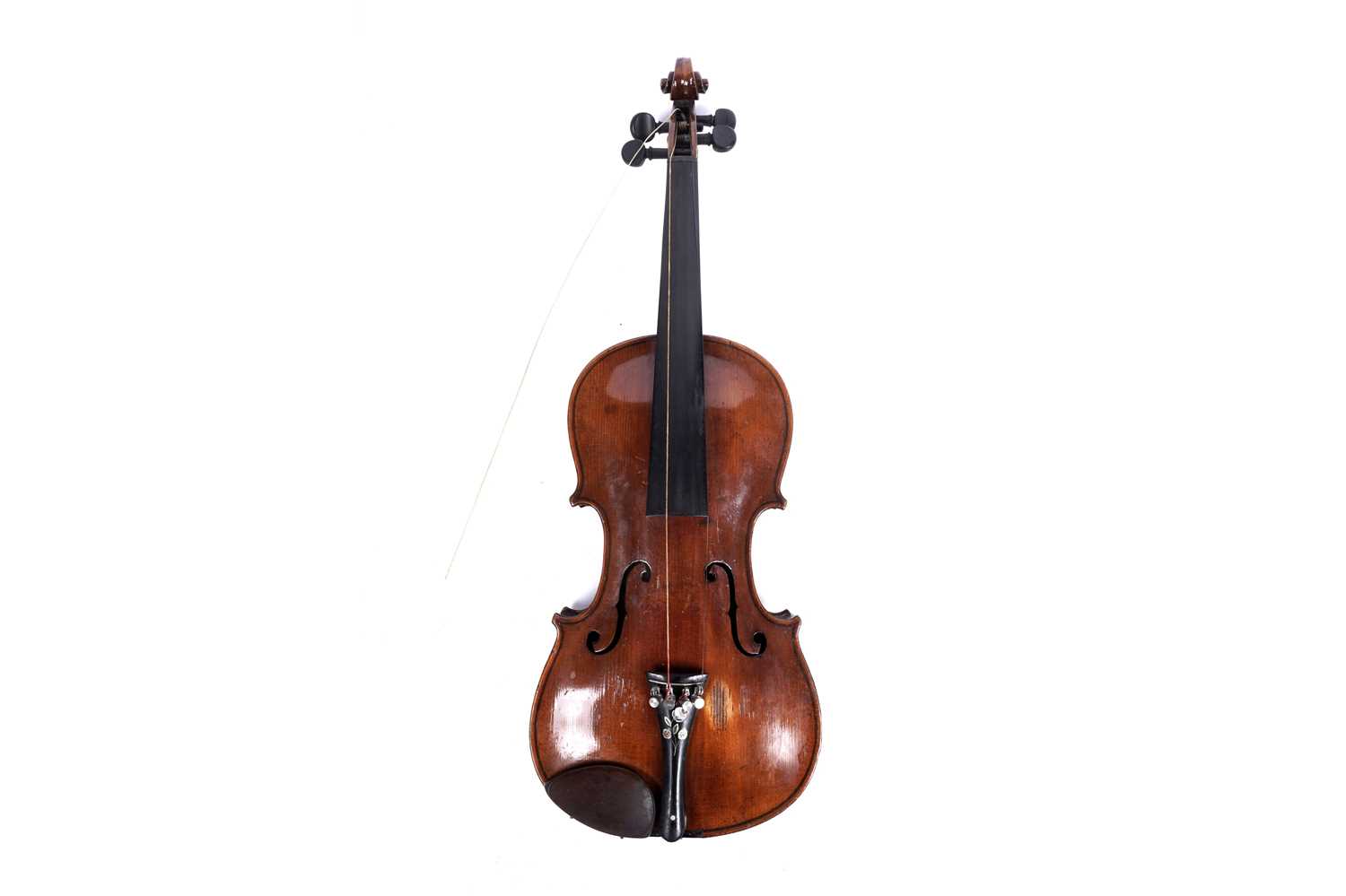 Lot 40 - A violin stamped 'Stainer'