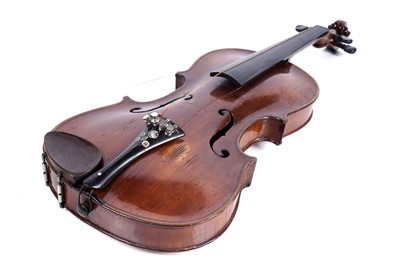 Lot 40 - A violin stamped 'Stainer'