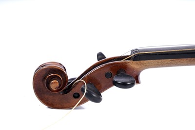 Lot 40 - A violin stamped 'Stainer'