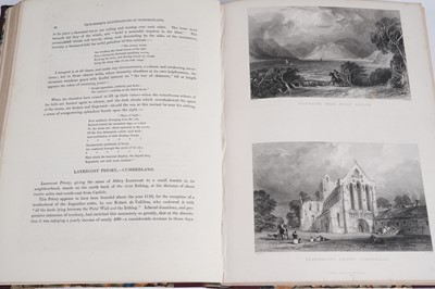 Lot 216 - Westmorland, Cumberland, Durham and Northumberland Illustrated; and other books