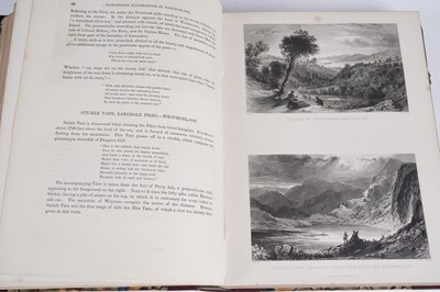 Lot 216 - Westmorland, Cumberland, Durham and Northumberland Illustrated; and other books