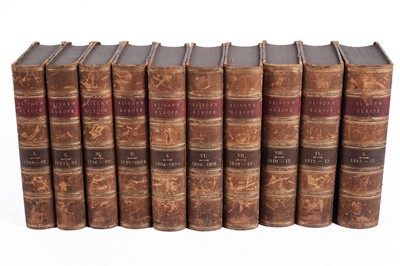 Lot 190 - History of Europe by Archibald Alison
