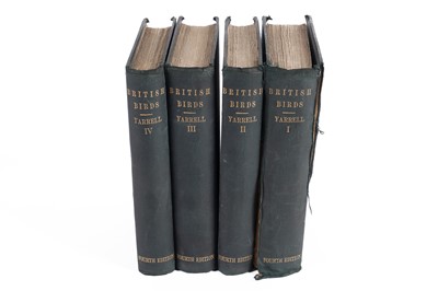 Lot 227 - Four volumes of A History Of British Birds by William Yarrell
