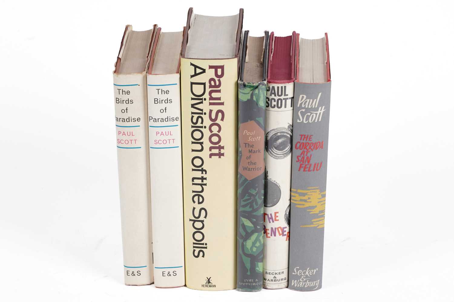 Lot 17 - Six first editions by Paul Scott