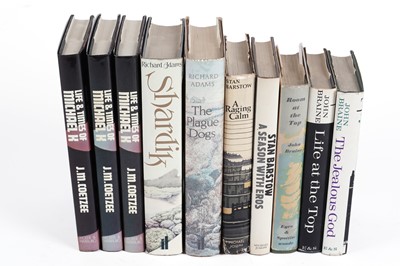 Lot 52 - First editions by John Brane, Stan Barstow, Richard Adams and J. M. Coetzee