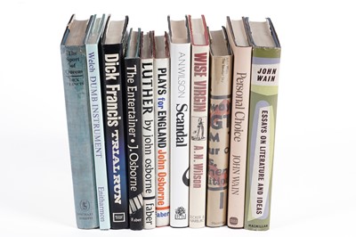 Lot 55 - A collection of modern first editions