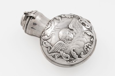 Lot 715 - A late Victorian silver scent bottle