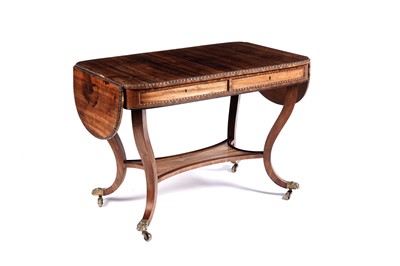 Lot 570 - Attributed to William Trotter: a Regency mahogany sofa table