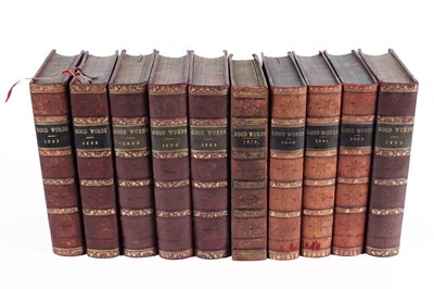 Lot 174 - Ten volumes of Good Words for...