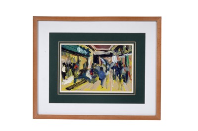 Lot 544 - Tony Montague - Study For Eldon Square Shoppers | acrylic